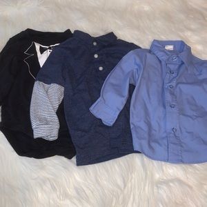 Long sleeve shirt bundle - boys - 18 months - 2T